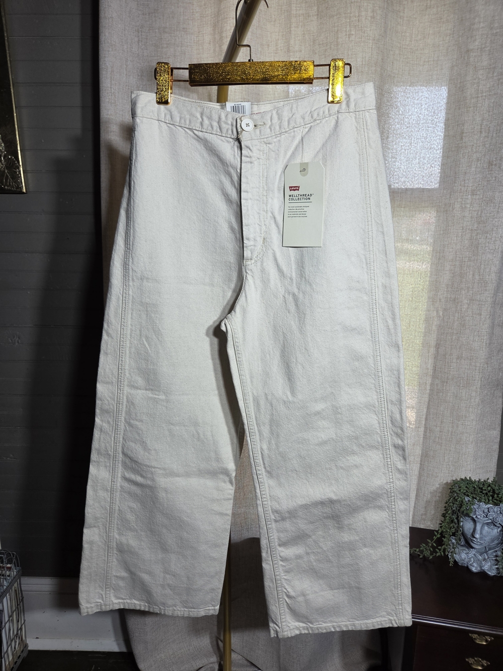 New Vintage Levi's High-Rise Cottonized Hemp Jeans